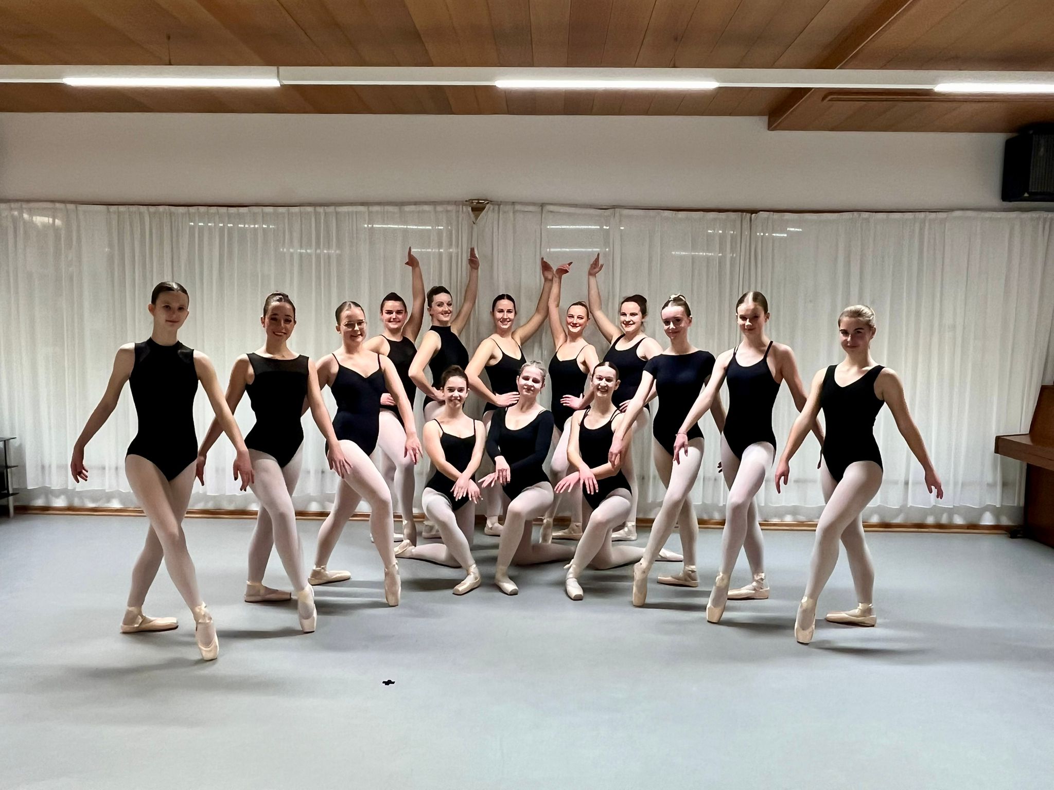 Training nach dem Ballettabend